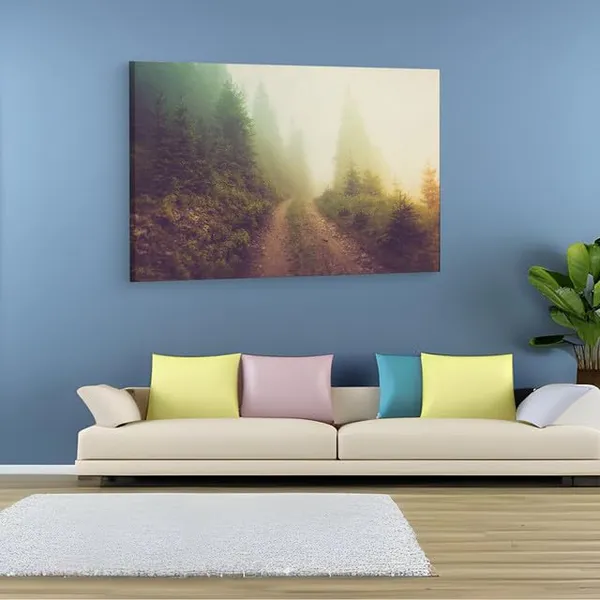 Multicolor_A_Pathway_In_The_|_Forest,_Wooden_Framed_Canvas_Paintings_|_For_Home_Decor_|_Bedroom,_Living_Room,Wall_Decoration_|_Wall_Art_Painting,_Ct0920,_Size_16_X_24_In