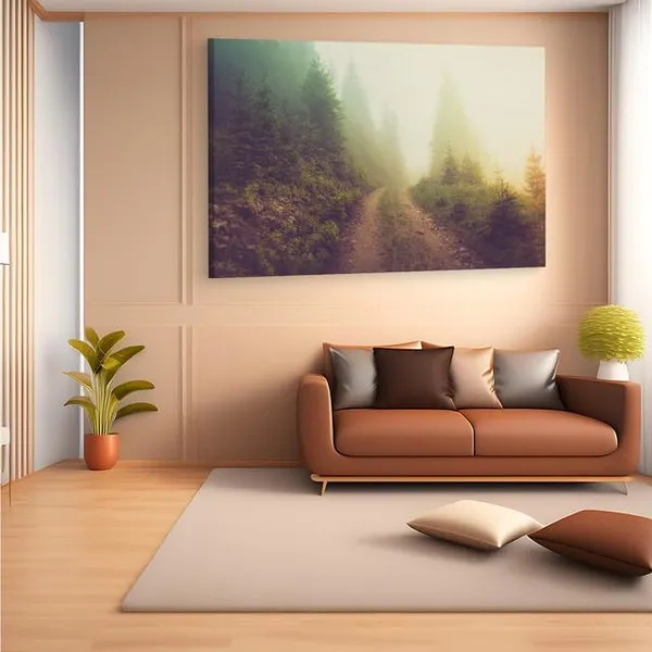 Multicolor_A_Pathway_In_The_|_Forest,_Wooden_Framed_Canvas_Paintings_|_For_Home_Decor_|_Bedroom,_Living_Room,Wall_Decoration_|_Wall_Art_Painting,_Ct0920,_Size_16_X_24_In