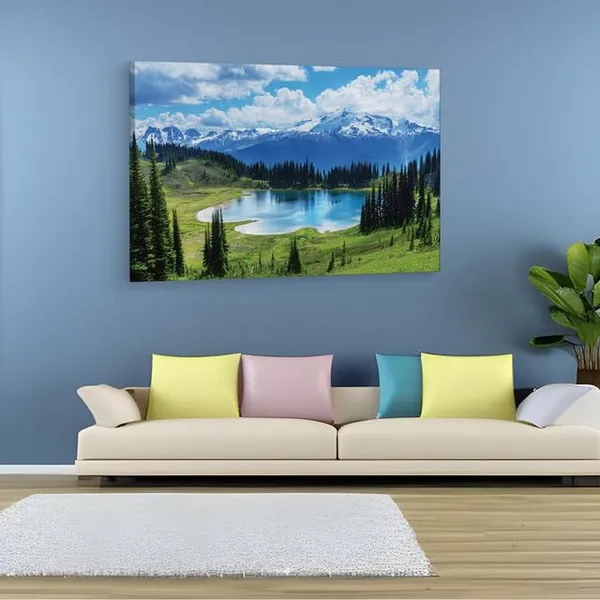 Multicolor_Banff_National_Park,_Wooden_Framed_Canvas_Paintings_|_For_Home_Decor_|_Bedroom,_Living_Room,Wall_Decoration_|_Wall_Art_Painting,_Ct0927,_Size_16_X_24_In
