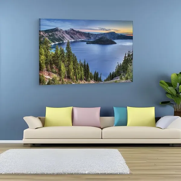 Multicolor_Crater_Lake,_Wooden_Framed_Canvas_Paintings_|_For_Home_Decor_|_Bedroom,_Living_Room,Wall_Decoration_|_Wall_Art_Painting,_Ct0931,_Size_16_X_24_In