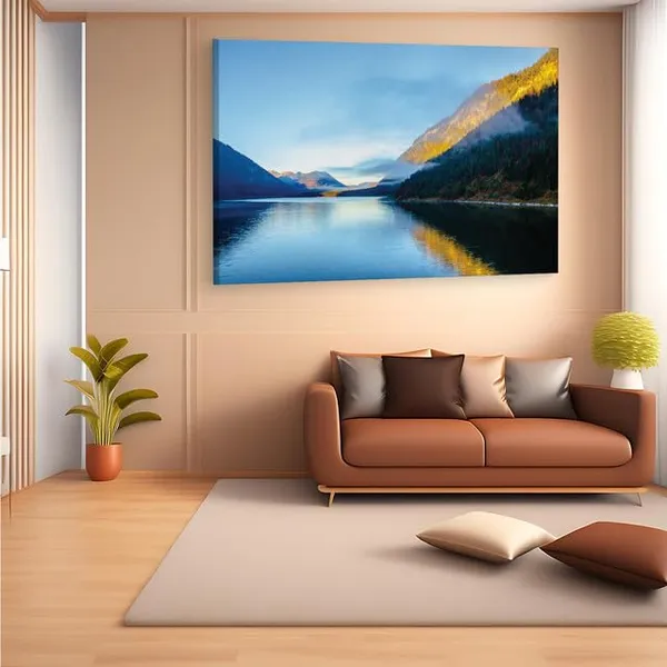 Multicolor_Lake_Baikal,_Wooden_Framed_Canvas_Paintings_|_For_Home_Decor_|_Bedroom,_Living_Room,Wall_Decoration_|_Wall_Art_Painting,_Ct0933,_Size_16_X_24_In