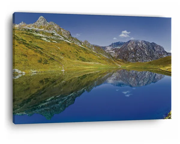 Multicolor_Caucasus_Mountains,_Wooden_Framed_Canvas_Paintings_|_For_Home_Decor_|_Bedroom,_Living_Room,Wall_Decoration_|_Wall_Art_Painting,_Ct0934,_Size_16_X_24_In