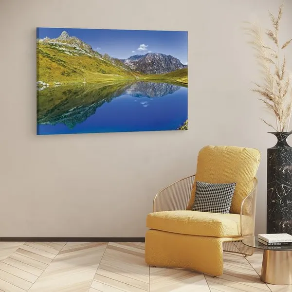 Multicolor_Caucasus_Mountains,_Wooden_Framed_Canvas_Paintings_|_For_Home_Decor_|_Bedroom,_Living_Room,Wall_Decoration_|_Wall_Art_Painting,_Ct0934,_Size_16_X_24_In