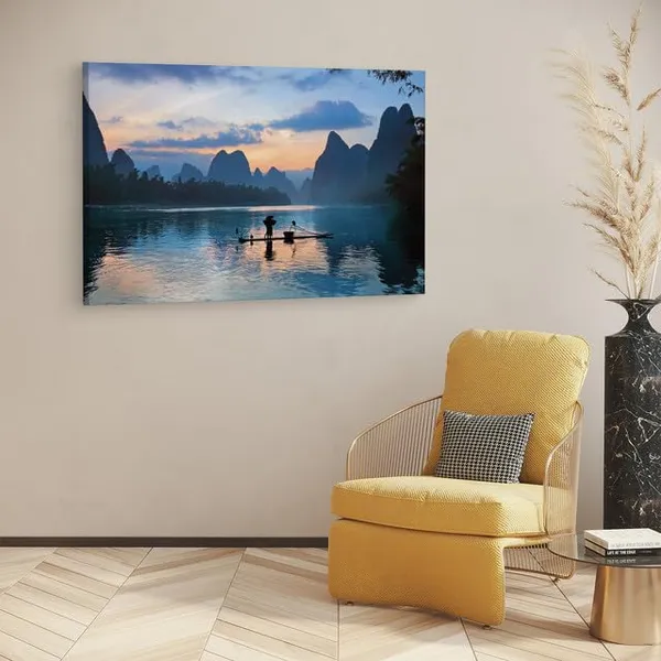 Multicolor_Lijiang,_Wooden_Framed_Canvas_Paintings_|_For_Home_Decor_|_Bedroom,_Living_Room,Wall_Decoration_|_Wall_Art_Painting,_Ct0937,_Size_16_X_24_In