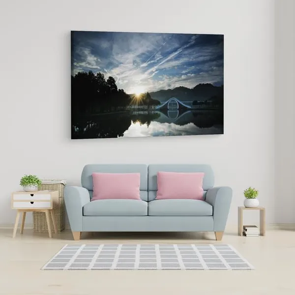 Multicolor_Dahu_Park,_Wooden_Framed_Canvas_Paintings_|_For_Home_Decor_|_Bedroom,_Living_Room,Wall_Decoration_|_Wall_Art_Painting,_Ct0945,_Size_16_X_24_In
