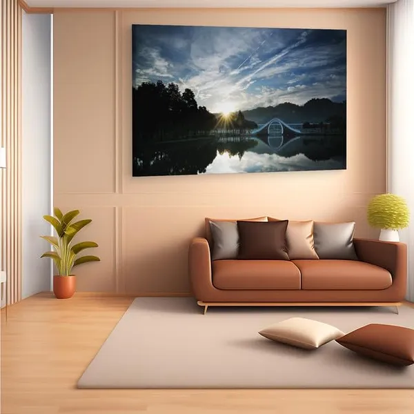 Multicolor_Dahu_Park,_Wooden_Framed_Canvas_Paintings_|_For_Home_Decor_|_Bedroom,_Living_Room,Wall_Decoration_|_Wall_Art_Painting,_Ct0945,_Size_16_X_24_In