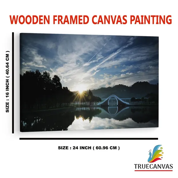 Multicolor_Dahu_Park,_Wooden_Framed_Canvas_Paintings_|_For_Home_Decor_|_Bedroom,_Living_Room,Wall_Decoration_|_Wall_Art_Painting,_Ct0945,_Size_16_X_24_In
