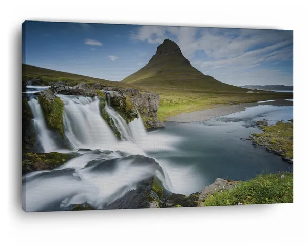 Multicolor_Kirkjufell,_Wooden_Framed_Canvas_Paintings_|_For_Home_Decor_|_Bedroom,_Living_Room,Wall_Decoration_|_Wall_Art_Painting,_Ct0946,_Size_16_X_24_In