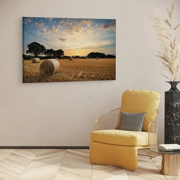 Multicolor_Hay_Bales,_Wooden_Framed_Canvas_Paintings_|_For_Home_Decor_|_Bedroom,_Living_Room,Wall_Decoration_|_Wall_Art_Painting,_Ct0947,_Size_16_X_24_In