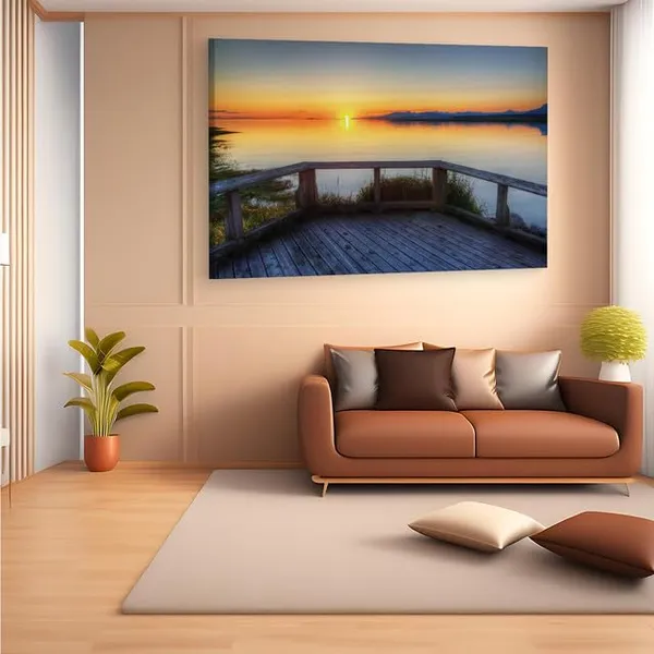 Multicolor_Amazing_Sunset,_Pretty,_Glow,_Wooden_Framed_Canvas_Paintings_|_For_Home_Decor_|_Bedroom,_Living_Room,Wall_Decoration_|_Wall_Art_Painting,_Ct0952,_Size_16_X_24_In