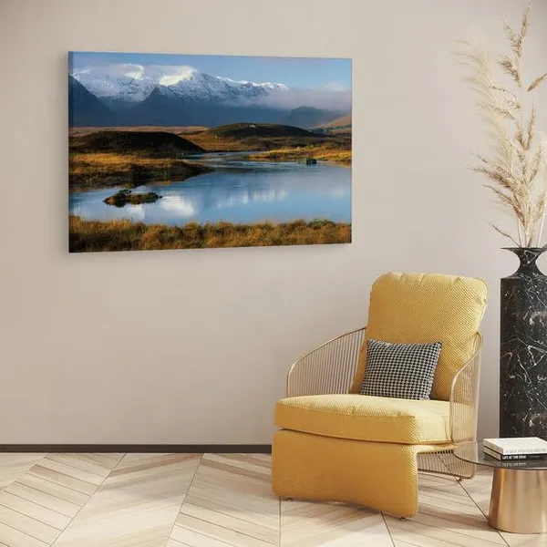 Multicolor_Rannoch_Moor,_Wooden_Framed_Canvas_Paintings_|_For_Home_Decor_|_Bedroom,_Living_Room,Wall_Decoration_|_Wall_Art_Painting,_Ct0955,_Size_16_X_24_In