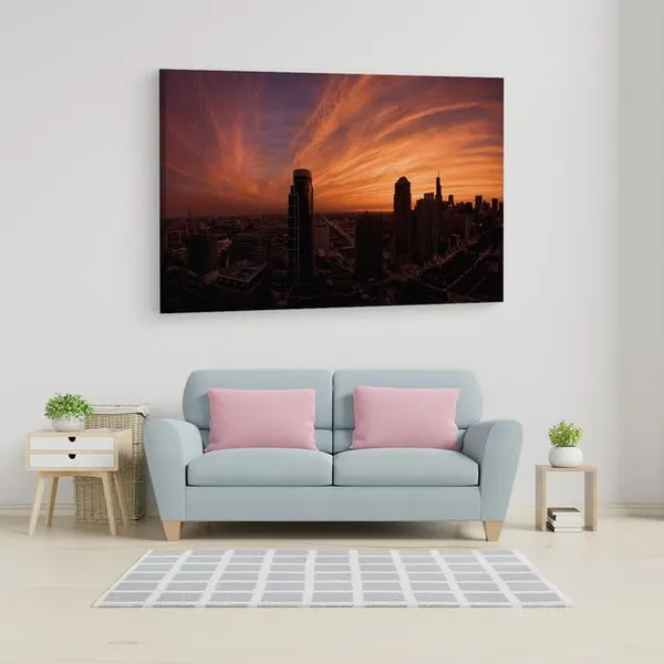Multicolor_Chicago,_Wooden_Framed_Canvas_Paintings_|_For_Home_Decor_|_Bedroom,_Living_Room,Wall_Decoration_|_Wall_Art_Painting,_Ct0959,_Size_16_X_24_In