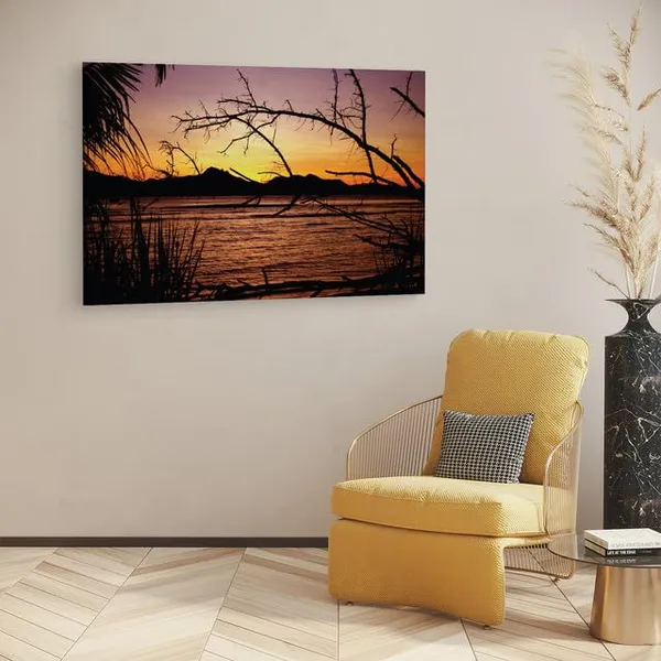 Multicolor_Sunlights_Through_The_Trees,_Wooden_Framed_Canvas_Paintings_|_For_Home_Decor_|_Bedroom,_Living_Room,Wall_Decoration_|_Wall_Art_Painting,_Ct0960,_Size_16_X_24_In