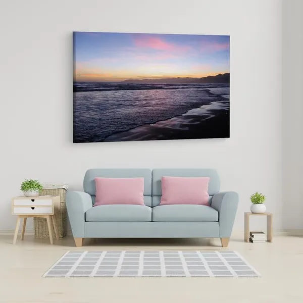 Multicolor_Twilight_Beach,_Wooden_Framed_Canvas_Paintings_|_For_Home_Decor_|_Bedroom,_Living_Room,Wall_Decoration_|_Wall_Art_Painting,_Ct0963,_Size_16_X_24_In