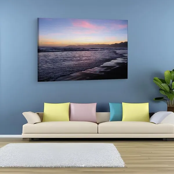Multicolor_Twilight_Beach,_Wooden_Framed_Canvas_Paintings_|_For_Home_Decor_|_Bedroom,_Living_Room,Wall_Decoration_|_Wall_Art_Painting,_Ct0963,_Size_16_X_24_In