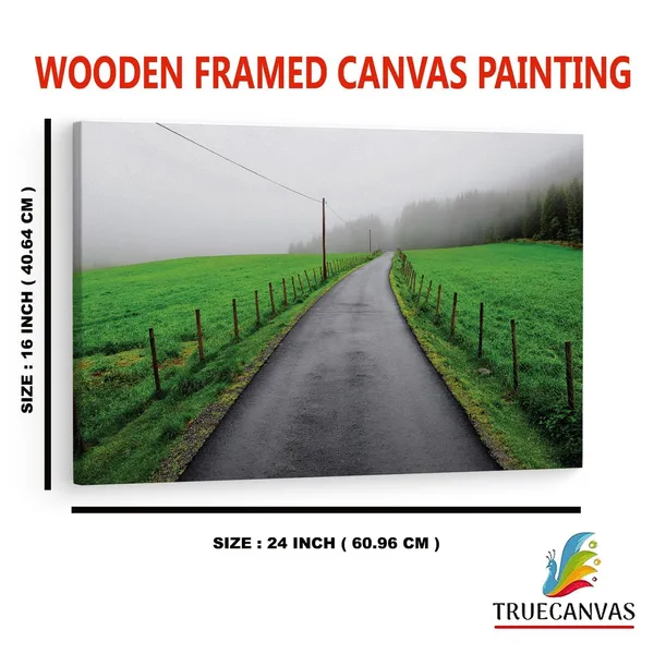 Multicolor_Beautiful_Road,_Wooden_Framed_Canvas_Paintings_|_For_Home_Decor_|_Bedroom,_Living_Room,Wall_Decoration_|_Wall_Art_Painting,_Ct0966,_Size_16_X_24_In