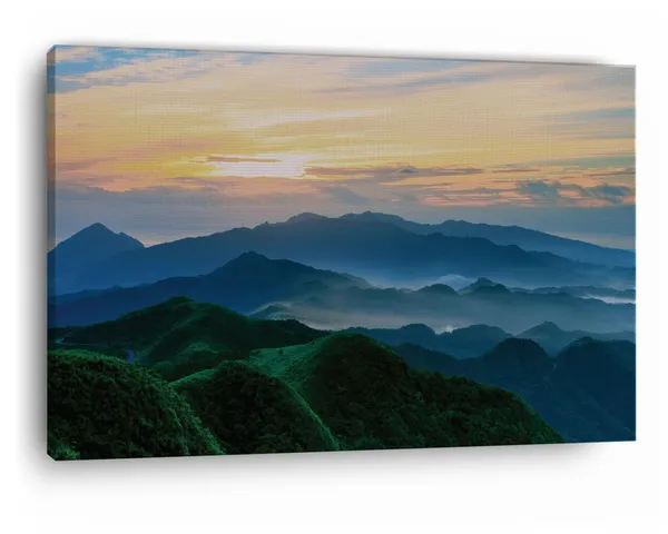 Multicolor_Blue_Ridge_Mountains,_Wooden_Framed_Canvas_Paintings_|_For_Home_Decor_|_Bedroom,_Living_Room,Wall_Decoration_|_Wall_Art_Painting,_Ct0971,_Size_16_X_24_In