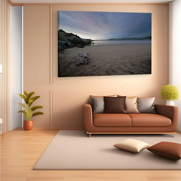Multicolor_Ventura_Beach,_Wooden_Framed_Canvas_Paintings_|_For_Home_Decor_|_Bedroom,_Living_Room,Wall_Decoration_|_Wall_Art_Painting,_Ct0973,_Size_16_X_24_In
