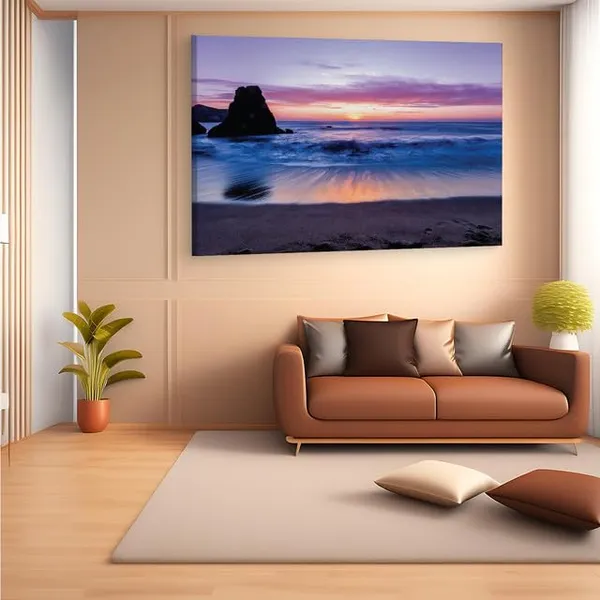 Multicolor_Nature_Beach,_Wooden_Framed_Canvas_Paintings_|_For_Home_Decor_|_Bedroom,_Living_Room,Wall_Decoration_|_Wall_Art_Painting,_Ct0974,_Size_16_X_24_In