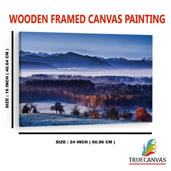 Multicolor_Late_Autumn_Robin_Halioua,_Wooden_Framed_Canvas_Paintings_|_For_Home_Decor_|_Bedroom,_Living_Room,Wall_Decoration_|_Wall_Art_Painting,_Ct0979,_Size_16_X_24_In