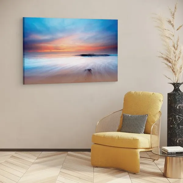 Multicolor_Mac_Beach_Sunrise,_Wooden_Framed_Canvas_Paintings_|_For_Home_Decor_|_Bedroom,_Living_Room,Wall_Decoration_|_Wall_Art_Painting,_Ct0982,_Size_16_X_24_In