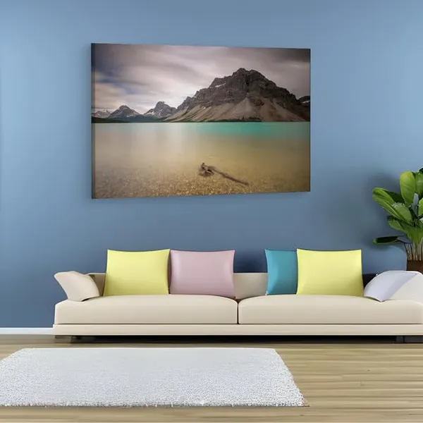 Multicolor_Bow_Lake,_Wooden_Framed_Canvas_Paintings_|_For_Home_Decor_|_Bedroom,_Living_Room,Wall_Decoration_|_Wall_Art_Painting,_Ct0987,_Size_16_X_24_In