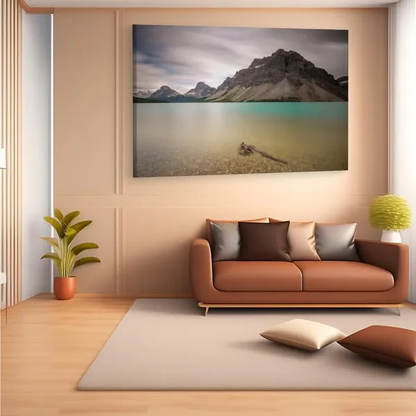 Multicolor_Bow_Lake,_Wooden_Framed_Canvas_Paintings_|_For_Home_Decor_|_Bedroom,_Living_Room,Wall_Decoration_|_Wall_Art_Painting,_Ct0987,_Size_16_X_24_In