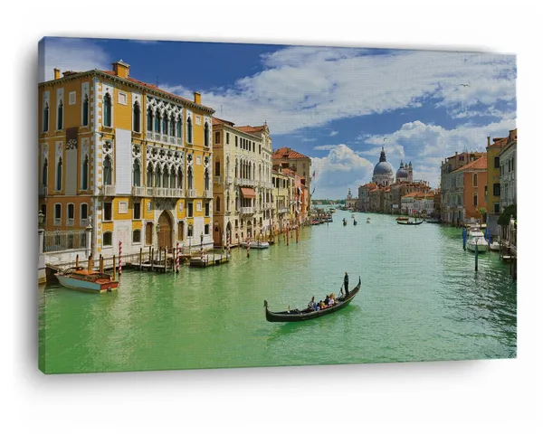 Multicolor_Grand_Canal,_Wooden_Framed_Canvas_Paintings_|_For_Home_Decor_|_Bedroom,_Living_Room,Wall_Decoration_|_Wall_Art_Painting,_Ct0993,_Size_16_X_24_In