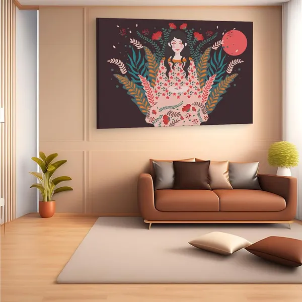 Multicolor_16_X_24_Inch,_Pine_Wood_Framed_Canvas_Paintings_|_For_Home_Decor,_Ready_To_Wall_Hanging,_Premium_Painting_|_For_|_Bedroom,_Living_Room,_Office_Wall_Decoration_|_Wall_Art_Painting,_Ct3549