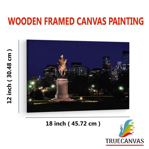 Multicolor_Public_Garden,_Wooden_Framed_Canvas_Paintings_|_For_Living_Room_|_Bedroom_|_Office_|_Gallery_|_Ready_Wall_Mount_Canvas_Wall_Art_Painting_|_Size_-_12_X_18In,_Ct0007