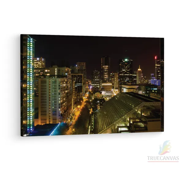 Multicolor_Night_Vancouver_Cities,_Wooden_Framed_Canvas_Paintings_|_For_Living_Room_|_Bedroom_|_Office_|_Gallery_|_Ready_Wall_Mount_Canvas_Wall_Art_Painting_|_Size_-_12_X_18In,_Ct0015