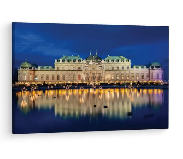 Multicolor_Austrian_Gallery_Blvd,_Wooden_Framed_Canvas_Paintings_|_For_Living_Room_|_Bedroom_|_Office_|_Gallery_|_Ready_Wall_Mount_Canvas_Wall_Art_Painting_|_Size_-_12_X_18In,_Ct0019
