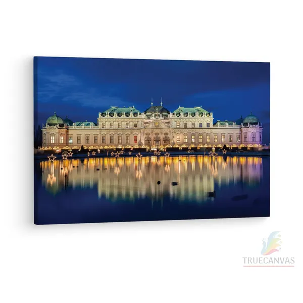 Multicolor_Austrian_Gallery_Blvd,_Wooden_Framed_Canvas_Paintings_|_For_Living_Room_|_Bedroom_|_Office_|_Gallery_|_Ready_Wall_Mount_Canvas_Wall_Art_Painting_|_Size_-_12_X_18In,_Ct0019
