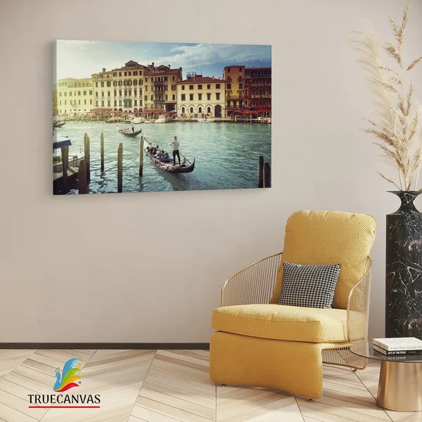 Multicolor_Venice_Gondola,_Wooden_Framed_Canvas_Paintings_|_For_Living_Room_|_Bedroom_|_Office_|_Gallery_|_Ready_Wall_Mount_Canvas_Wall_Art_Painting_|_Size_-_12_X_18In,_Ct0026