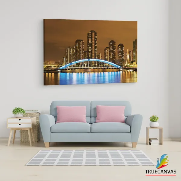 Multicolor_Eitai_Bridge,_Wooden_Framed_Canvas_Paintings_|_For_Living_Room_|_Bedroom_|_Office_|_Gallery_|_Ready_Wall_Mount_Canvas_Wall_Art_Painting_|_Size_-_12_X_18In,_Ct0029