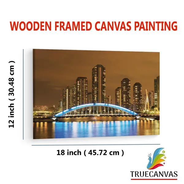 Multicolor_Eitai_Bridge,_Wooden_Framed_Canvas_Paintings_|_For_Living_Room_|_Bedroom_|_Office_|_Gallery_|_Ready_Wall_Mount_Canvas_Wall_Art_Painting_|_Size_-_12_X_18In,_Ct0029