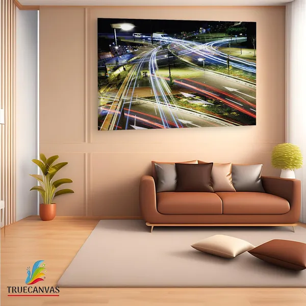 Multicolor_Artnouveau_3D_Eiffel,_Wooden_Framed_Canvas_Paintings_|_For_Living_Room_|_Bedroom_|_Office_|_Gallery_|_Ready_Wall_Mount_Canvas_Wall_Art_Painting_|_Size_-_12_X_18In,_Ct0039