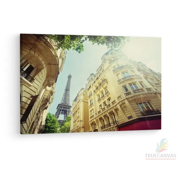 Multicolor_Eiffel_Tower,_Wooden_Framed_Canvas_Paintings_|_For_Living_Room_|_Bedroom_|_Office_|_Gallery_|_Ready_Wall_Mount_Canvas_Wall_Art_Painting_|_Size_-_12_X_18In,_Ct0045