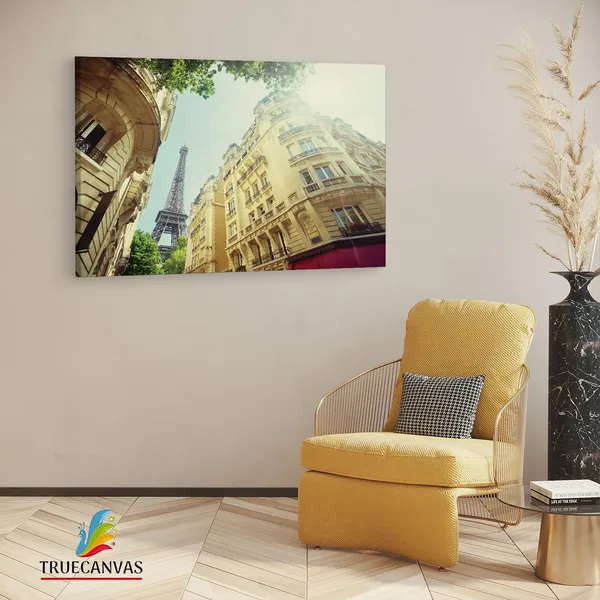 Multicolor_Eiffel_Tower,_Wooden_Framed_Canvas_Paintings_|_For_Living_Room_|_Bedroom_|_Office_|_Gallery_|_Ready_Wall_Mount_Canvas_Wall_Art_Painting_|_Size_-_12_X_18In,_Ct0045