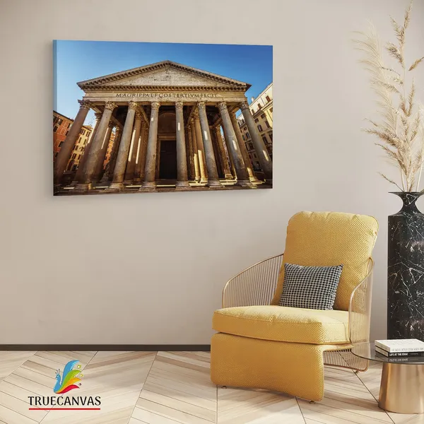 Multicolor_Pantheon,_Wooden_Framed_Canvas_Paintings_|_For_Living_Room_|_Bedroom_|_Office_|_Gallery_|_Ready_Wall_Mount_Canvas_Wall_Art_Painting_|_Size_-_12_X_18In,_Ct0047