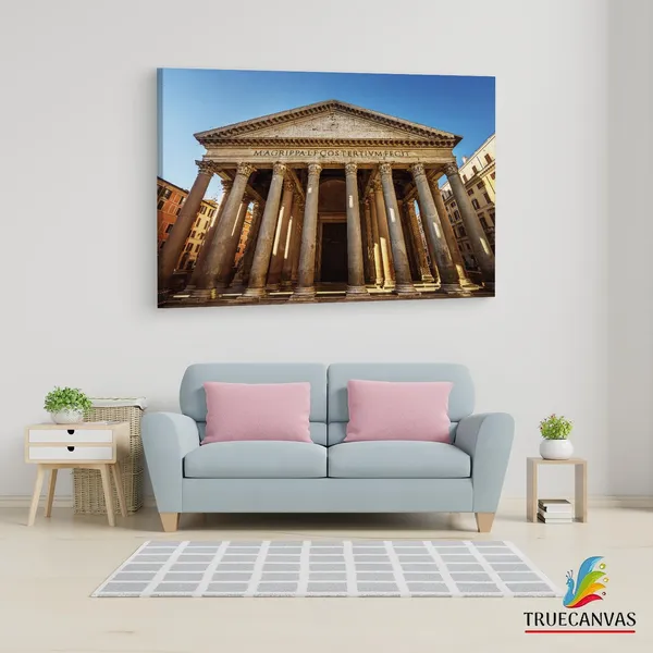 Multicolor_Pantheon,_Wooden_Framed_Canvas_Paintings_|_For_Living_Room_|_Bedroom_|_Office_|_Gallery_|_Ready_Wall_Mount_Canvas_Wall_Art_Painting_|_Size_-_12_X_18In,_Ct0047