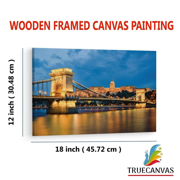 Multicolor_Chain_Bridge,_Wooden_Framed_Canvas_Paintings_|_For_Living_Room_|_Bedroom_|_Office_|_Gallery_|_Ready_Wall_Mount_Canvas_Wall_Art_Painting_|_Size_-_12_X_18In,_Ct0049