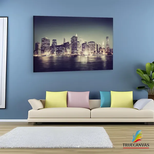 Multicolor_Fotokunst_|_Schilderij,_Wooden_Framed_Canvas_Paintings_|_For_Living_Room_|_Bedroom_|_Office_|_Gallery_|_Ready_Wall_Mount_Canvas_Wall_Art_Painting_|_Size_-_12_X_18In,_Ct0053