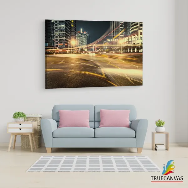 Multicolor_City,_Wooden_Framed_Canvas_Paintings_|_For_Living_Room_|_Bedroom_|_Office_|_Gallery_|_Ready_Wall_Mount_Canvas_Wall_Art_Painting_|_Size_-_12_X_18In,_Ct0057