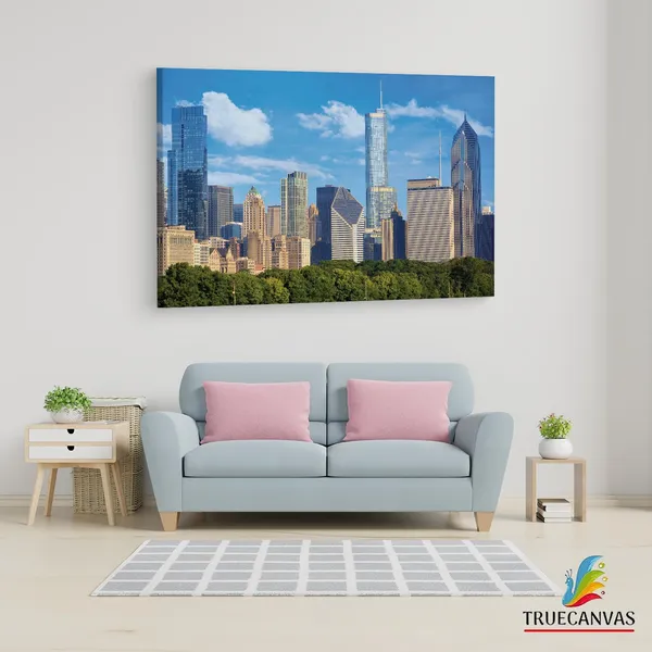 Multicolor_Chicago_Natural_Gas_Companies,_Wooden_Framed_Canvas_Paintings_|_For_Living_Room_|_Bedroom_|_Office_|_Gallery_|_Ready_Wall_Mount_Canvas_Wall_Art_Painting_|_Size_-_12_X_18In,_Ct0062