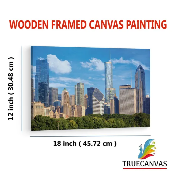 Multicolor_Chicago_Natural_Gas_Companies,_Wooden_Framed_Canvas_Paintings_|_For_Living_Room_|_Bedroom_|_Office_|_Gallery_|_Ready_Wall_Mount_Canvas_Wall_Art_Painting_|_Size_-_12_X_18In,_Ct0062