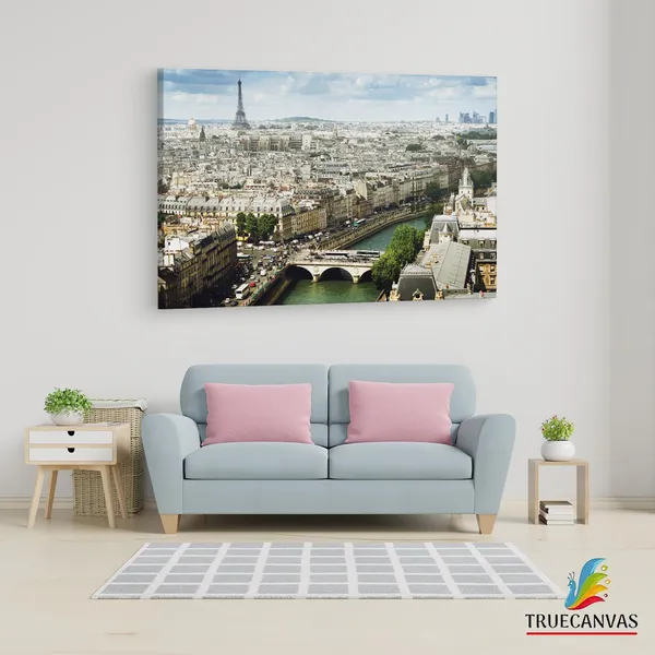 Multicolor_Eiffel_Tower,_Wooden_Framed_Canvas_Paintings_|_For_Living_Room_|_Bedroom_|_Office_|_Gallery_|_Ready_Wall_Mount_Canvas_Wall_Art_Painting_|_Size_-_12_X_18In,_Ct0070