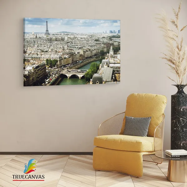 Multicolor_Eiffel_Tower,_Wooden_Framed_Canvas_Paintings_|_For_Living_Room_|_Bedroom_|_Office_|_Gallery_|_Ready_Wall_Mount_Canvas_Wall_Art_Painting_|_Size_-_12_X_18In,_Ct0070