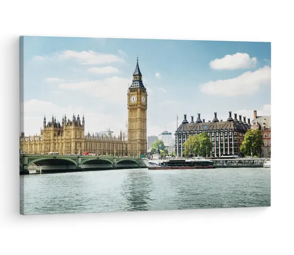 Multicolor_Big_Ben,_Wooden_Framed_Canvas_Paintings_|_For_Living_Room_|_Bedroom_|_Office_|_Gallery_|_Ready_Wall_Mount_Canvas_Wall_Art_Painting_|_Size_-_12_X_18In,_Ct0072