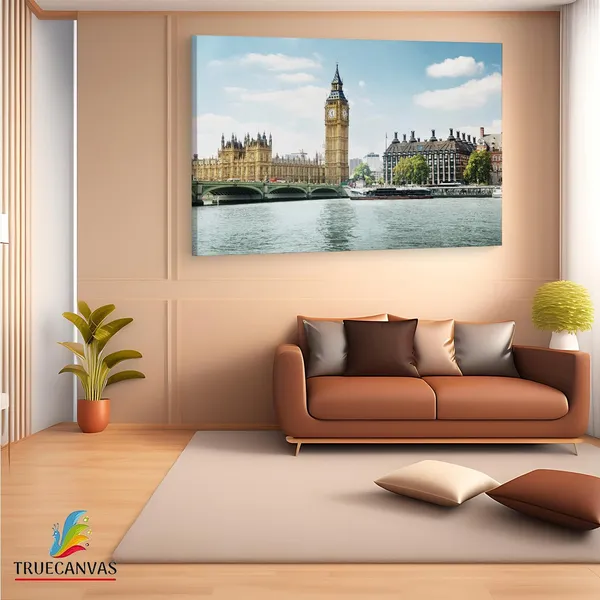 Multicolor_Big_Ben,_Wooden_Framed_Canvas_Paintings_|_For_Living_Room_|_Bedroom_|_Office_|_Gallery_|_Ready_Wall_Mount_Canvas_Wall_Art_Painting_|_Size_-_12_X_18In,_Ct0072